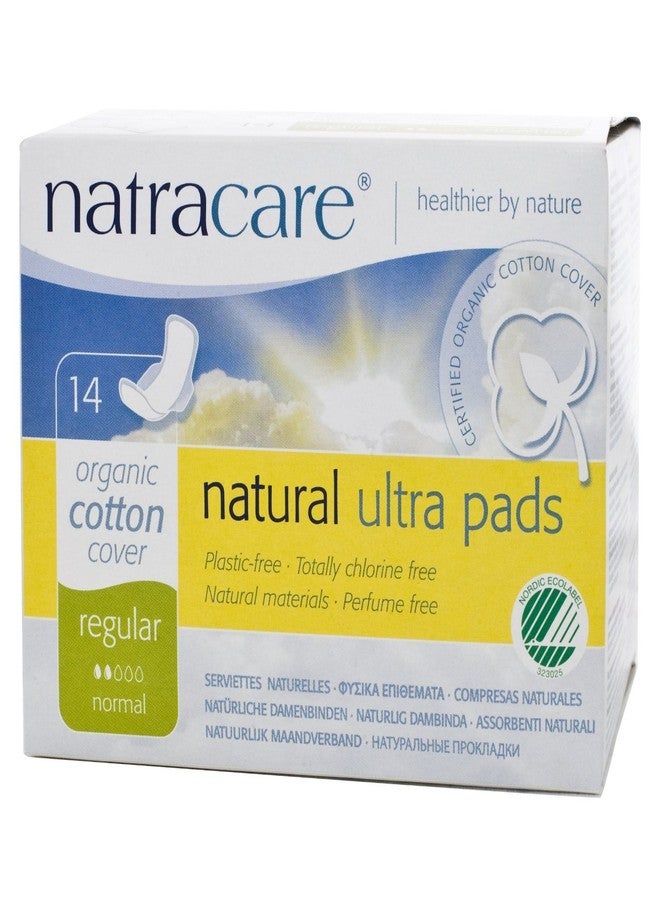 Natracare Cotton Natural Feminine Ultra Pads Regular With Wings By Natracare, 14 Ea, 14 Count - Image 1